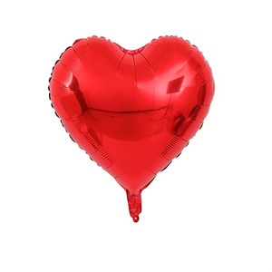 Palloncino in Foil Personalizzabile per Decorazioni Matrimoniali, <span class=keywords><strong>18</strong></span> Pollici, a Forma di Cuore, in Alluminio, Colore Puro, per Feste di Compleanno - Product Image 6