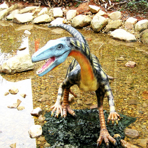 Dinosaurio Animatrónico de Fibra de Vidrio y Metal para Atracciones de Islas, Centros Comerciales y Áreas Públicas - Personalizable - Product Image 1