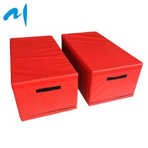 Ensembles de boîtes en plastique souple 20 "X 18" X 16 "Boîte de saut de gymnastique remplie de mousse PE haute densité - Product Image 4