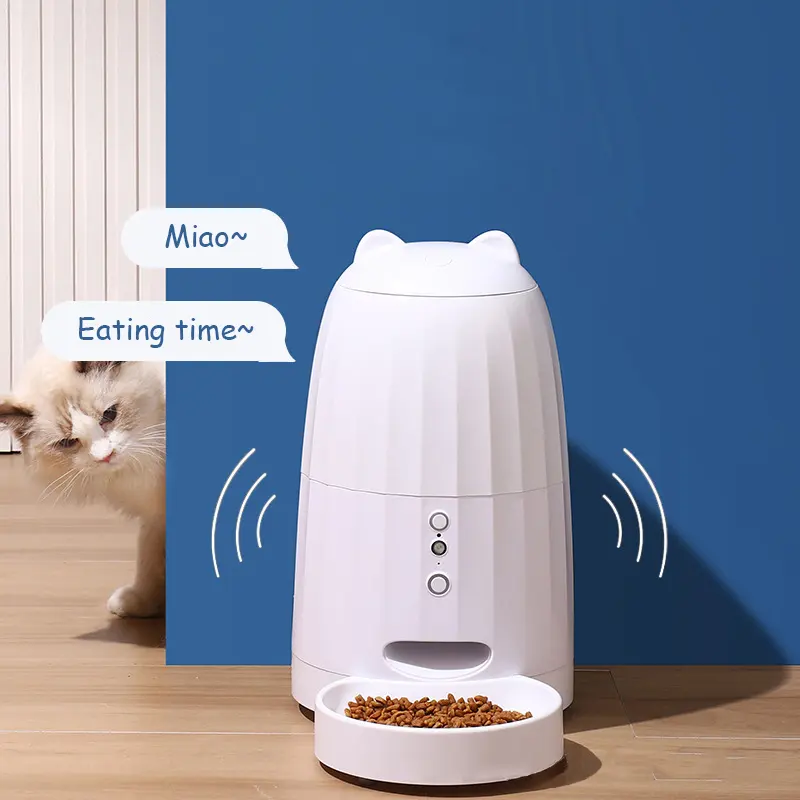 2024 hot automatico Pet Feeder app wifi ciotole fotocamera prodotti Premium per animali domestici