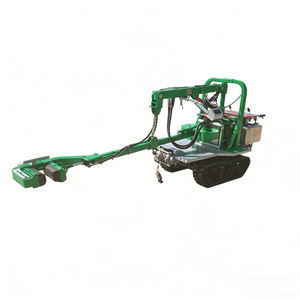 Máquina Vibratoria para Sacudir Árboles Frutales Montada sobre Orugas para la Recolección de Frutas en Huertos - Product Image 4