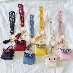 Mini PU <strong>Leather</strong> Keychain Coin Purse and <strong>Key</strong> Holder with Animal <strong>Key</strong> Pendant Convenient <strong>Leather</strong> <strong>Key</strong> <strong>Chain</strong> - Product Image 4