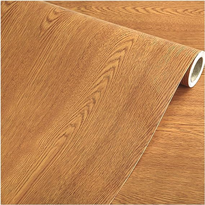 Film de grain de <span class=keywords><strong>bois</strong></span> en pvc film de <span class=keywords><strong>placage</strong></span> de <span class=keywords><strong>bois</strong></span> en pvc papier d'étagère auto-<span class=keywords><strong>adhésif</strong></span> film de contact en vinyle - Product Image 4