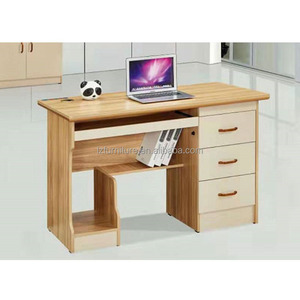 Fabricación de Muebles de Oficina, Escritorio de Madera con Cuatro Cajones, Mesa de Estudio, Escritorio Ejecutivo para Adultos - Product Image 6