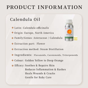 <span class=keywords><strong>100</strong></span>% ピュアナチュラル<span class=keywords><strong>Calendula</strong></span> <span class=keywords><strong>Officinalis</strong></span>オイルカレンデュラシードオイルボディおよびスキンケア用ファーミング機能 - Product Image 2