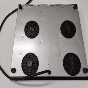 Placa de Inducción Portátil de 1800w con Cuatro Quemadores, Color Negro, con Bloqueo de Seguridad para Niños y Temporizador - Product Image 4