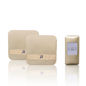 ชุดกริ่งประตูไร้สายพร้อมตัวรับสัญญาณ2ตัว1ตัวเลือกปลั๊กแบบทั่วโลกสำหรับระบบรักษาความปลอดภัยในโรงแรมครอบครัว - Product Image 3