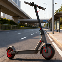 Nouvelle Arrivée Trottinette Électrique Pliable HOPCI 350W en Alliage d'Aluminium avec Frein à Disque, Vitesse 30km/h, Batterie au Lithium pour le Contrôle