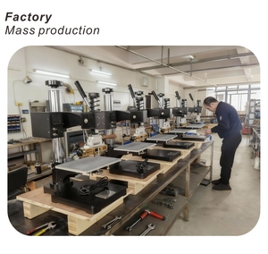 New Goffratura In Pelle Manuale di Carta Macchina di Legno Macchina della Pressa di Calore Lettere Stampa A Caldo Della Macchina - Product Image 3