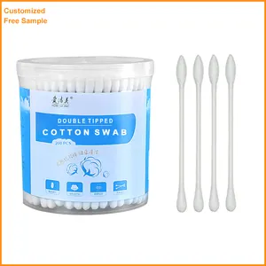 Q Tips Qtips Cotton Swabs Plastic Big Long Organic Pointed Tip Paper Stick Thin Cleaning Ear Cotton Bud