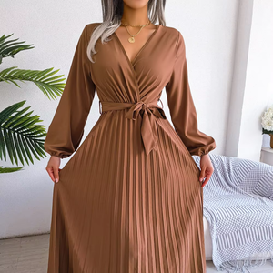<span class=keywords><strong>Robe</strong></span> <span class=keywords><strong>d</strong></span>'<span class=keywords><strong>été</strong></span> tendance à nœud devant pour femme, style club et <span class=keywords><strong>d</strong></span>écontracté chic - Product Image 1