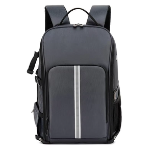 Mochila Impermeable para Fotografía al Aire Libre con Soporte para Trípode, Estuche para Cámara, Material Oxford, Forro de Poliéster, Cierre de Cremallera - Product Image 6