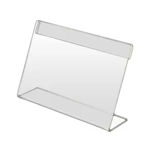 Yageli design desktop customized clear acrylic display business mini card holder