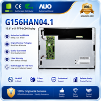 AUO G156HAN04.1 Layar LCD TFT Industri 15,6 Inci FHD 1920x1080 1500 Nits LVDS 30-Pin Tahan Suhu Tinggi Asli