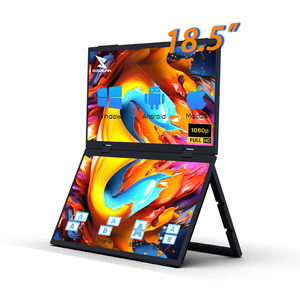 18.5 Inch Portable Monitor Dual <strong>Screens</strong> HD Type - C Interface 1080P High Brightness High Color Gamut Dual <strong>Screen</strong> Display - Product Image 1