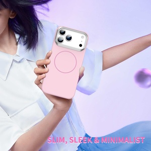 Chống Sốc Cứng PC Điện Thoại Di Động Bìa Matte Frosted Chống Trượ<span class=keywords><strong>t</strong></span> <span class=keywords><strong>T</strong></span>ừ Điện Thoại Di Động Trường Hợp Đối Với iPhone 16 Cộng Với 17 Không Khí 17 Pro Max - Product Image 5