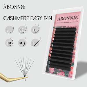 ขนตาปลอมแบบกึ่งทำมือสำหรับต่อขนตาปลอมทำจากผ้าแคชเมียร์แบบง่าย - Product Image 2