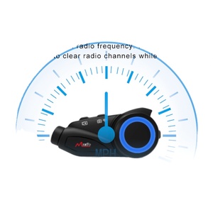 Auriculares Intercomunicadores <span class=keywords><strong>Bluetooth</strong></span> Universales <span class=keywords><strong>para</strong></span> Motocicleta, Reducción <span class=keywords><strong>de</strong></span> Ruido ENC, Llamadas con <span class=keywords><strong>Manos</strong></span> <span class=keywords><strong>Libres</strong></span>, Uso Compartido <span class=keywords><strong>de</strong></span> Música <span class=keywords><strong>para</strong></span> Todos los Cascos - Product Image 1