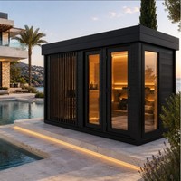 Sauna et hammam traditionnels de luxe pour 4 personnes, avec vestiaire/salle de relaxation