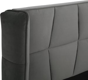 <span class=keywords><strong>Cama</strong></span> de Almacenamiento Ajustable de Estilo Italiano/Minimalista con Estructura de Listones y Cabecera para Jóvenes Adultos, Tapizada en Terciopelo, Venta al por Mayor de Fábrica - Product Image 4