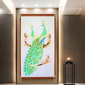 Ev Dekorasyonu Düğün Asılı Kağıt Kesim Renkli Çizgili Çin Somut Olmayan Kültürel Mirası Saf El Yapımı Jiangxi ZM Marka - Product Image 1