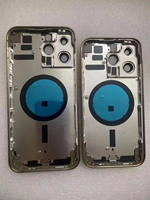 Pièce de rechange originale pour téléphone portable, coque arrière personnalisée pour iPhone 14 Plus Pro Max 13 15 Pro Max, remplacement de la vitre arrière