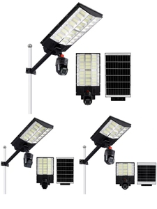 道路および高速道路用カメラ付き屋外高輝度IP65定格DCソーラー街路灯ABS材料 - Product Image 4