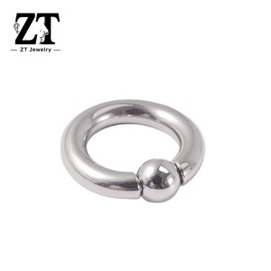 Venta al por mayor de acero inoxidable tabique de la nariz <span class=keywords><strong>Piercing</strong></span> alto pulido anillos de cuentas cautivas CBR aro anillos nariz anillo <span class=keywords><strong>Piercing</strong></span> joyería - Product Image 1