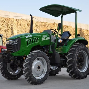 Nuovo Trattore Agricolo YF <span class=keywords><strong>Agri</strong></span> 80HP di Marca Cinese <span class=keywords><strong>con</strong></span> Motore 4X4 e Caricatore a Trasmissione Meccanica per Uso Agricolo - Product Image 2