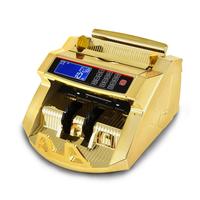 2819 LCD UV/MG GOLD Boyama Parası Sayma Makinesi, Banknot Dedektörü ABD Doları ve EURO Notları Tespit Makinesi