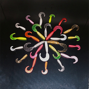 Leurre souple pour gros poissons, queue en T, appât artificiel, appât souple en silicone, 3,5 cm, 5,5 cm, 7 cm, 0,7 g, 1,3 g, 2,2 g - Product Image 3