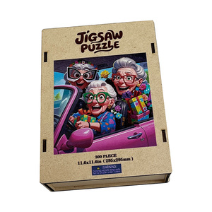 Meilleurs amis, <span class=keywords><strong>puzzle</strong></span> éducatif en bois écologique de 300 pièces pour les seniors, cadeau de mémoire d'amitié pour les femmes, cadeau de liaison - Product Image 4