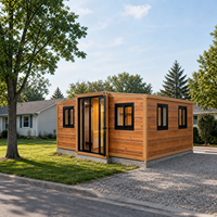 BlocNEST Maison Conteneur de Luxe Extensible, Bungalow Préfabriqué, Villa avec Aménagement Flexible pour la Vie Familiale et l'Évasion en Plein Air