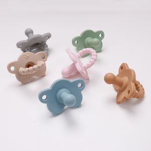 JWX BPA gratis Newnorn soffice per dentizione per uso alimentare sicurezza portatile ciuccio per bambini per allenamento - Product Image 3