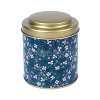 Vente chaude, boîtes rondes en fer blanc pour biscuits, petites et grandes, dorées, pour biscuits au beurre danois, boîte en fer blanc personnalisée, couleur personnalisée, utilisation pour l'emballage