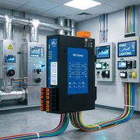 Passerelle industrielle IoT Sunfull avec MQTT et OPC UA, enregistreur de données Modbus 4 ports RS485 vers le cloud (AWS/Azure/SQL) via Ethernet