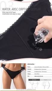 OEM/ODM Culottes Pour Couche De Protection Abondants Qualite Superieur 8H 50ml Panties Sexy Woven Adults Plain Dyed Hipster T/T - Product Image 4
