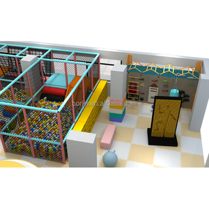 Premium Indoor Playground Soft Play Equipment <b>Set</b> for Kids Commercial Children's Playground with Naughty Castle and Slide - Product Image 6
