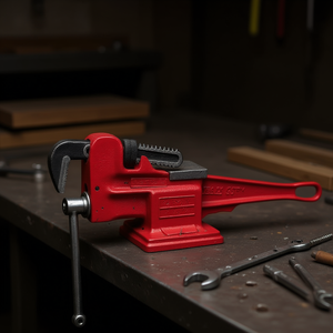 Tornillo de banco 302 N con anchura de mordaza ajustable para trabajos en metal y uso en taller - Product Image 3