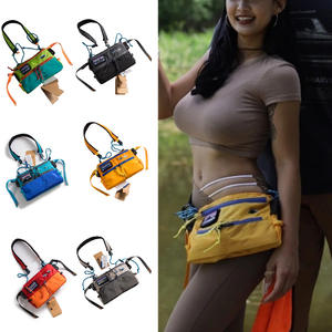 Bolso Bandolera Pequeño Impermeable para Exteriores, Bolso para Teléfono para Viajes por la Ciudad, Diseño Multifuncional con Cremallera para Hombres y Mujeres - Product Image 5