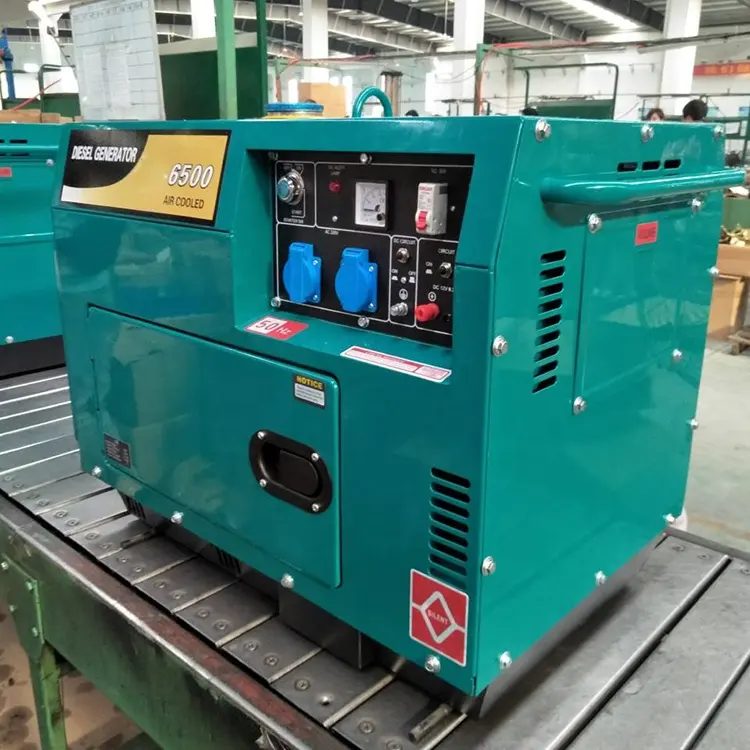 TaiZhou cina JC -6500DS 5kw elettrico silenzioso per generatore diesel di vendita calda