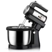 Batteur Électrique 450W à Double Fouet, 5 Vitesses, Facile à Nettoyer, Rotation à 360°, Petit Appareil de Cuisine Domestique