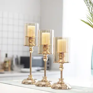 C-CDS002 Euramerican style candlestick Light luxury candle holder romantic table candlestick for wedding hotel decor