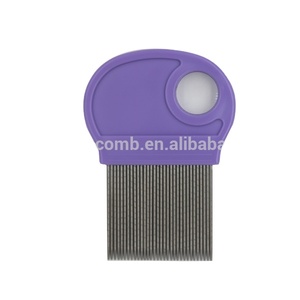 Peine para piojos de doble diente directo de fábrica, peines de bolsillo personalizados - Product Image 5