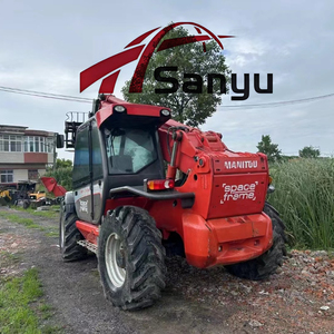 Manipulateur télescopique original utilisé <span class=keywords><strong>Manitou</strong></span> Mt1740 Moins d'heures de travail et bonne condition - Product Image 5