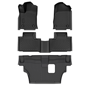 Accesorios de Interior de coche, alfombrillas de TPE 3D para suelo de coche, revestimiento de suelo para Dodge <span class=keywords><strong>Durango</strong></span> 7-Pssenger Bench 2016-2025, alfombrilla para maletero de coche - Product Image 2