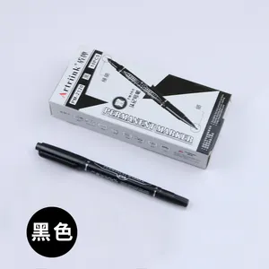 New design office and school style 3 colors waterproof permanent ink permanent marker pen