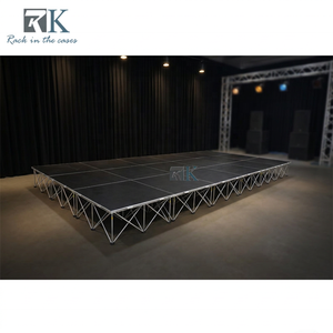 Strong Loading <b>Platform</b> <b>Stage</b> Simple Lightweight Folding Riser <b>Stage</b> - Product Image 2