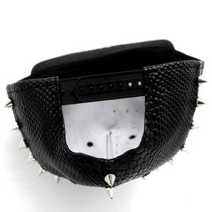 <span class=keywords><strong>Gorras</strong></span> <span class=keywords><strong>de</strong></span> Béisbol Ajustables <span class=keywords><strong>de</strong></span> Cuero Sintético con Remaches Metálicos Estilo Punk, <span class=keywords><strong>Gorras</strong></span> <span class=keywords><strong>de</strong></span> Hip Hop y <span class=keywords><strong>Rap</strong></span>, Gorra Trucker <span class=keywords><strong>de</strong></span> PU para Fiestas Rave - Product Image 6