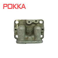Penutup Atas Kepala Silinder Kompresor AC Mobil Depan & Belakang untuk 10PA15